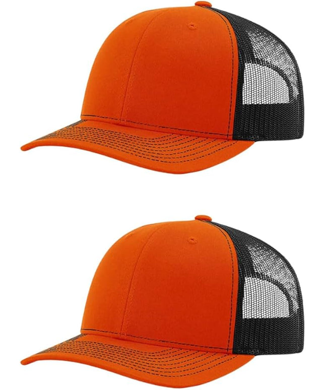 Richardson 112 Classic Six-Panel Adjustable Snapback Trucker Cap | Bulk Packs Available