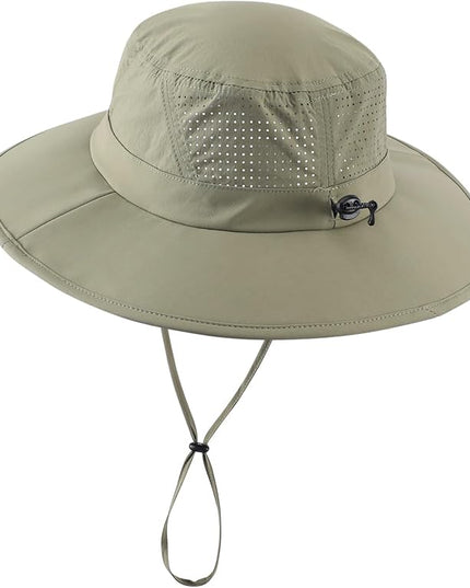 Home Prefer UPF 50+ Sun Hats for Men Women Foldable Wide Brim Fishing Hat Quick Dry Summer Outdoor Garden Safari Bucket Hat