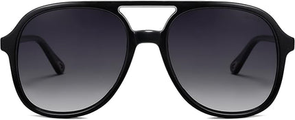 SOJOS Retro Polarized Aviator Sunglasses Womens Mens Classic 70s 80s Vintage Trendy Square Aviators SJ2174