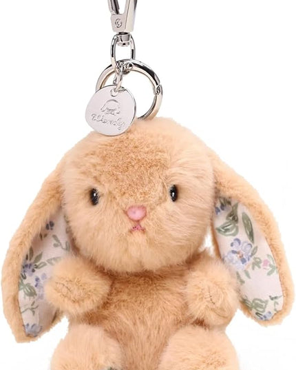 Rabbit Keychain for Backpack, Cute Keychain Bag Charms for Women