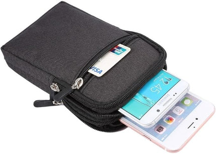 Universal Cell Phone Purse Multipurpose Waist Pack Bag for Outdoor Sports Moblie Phone Carrying Cases Belt Bag Pouch for iPhone X/8/7/6/6S Plus Samsung Galaxy Series Phones Under 6.3'' from WaitingU