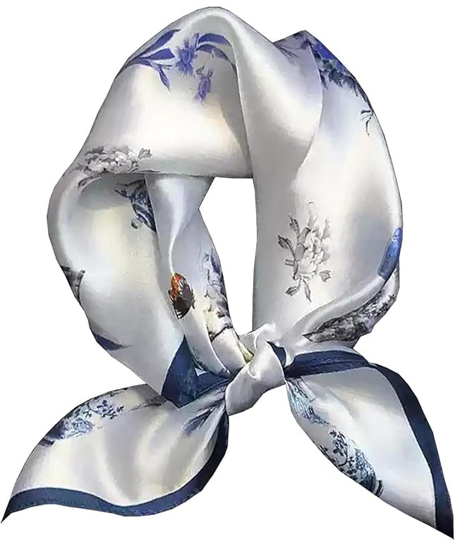 Neck Scarf For Womens Silky Head Scarves Hair Bandanas Square Scarf Fashion Accessories lightweight