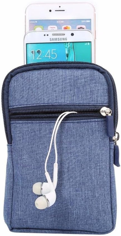 Universal Cell Phone Purse Multipurpose Waist Pack Bag for Outdoor Sports Moblie Phone Carrying Cases Belt Bag Pouch for iPhone X/8/7/6/6S Plus Samsung Galaxy Series Phones Under 6.3'' from WaitingU