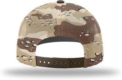 Richardson 112 Trucker Hat - Premium Adjustable Snapback Hat - Structured Six Panel Richardson Blank Caps