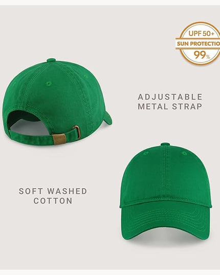 CHOK.LIDS Everyday Premium Dad Hat Unisex Cotton Baseball Cap for Men and Women Adjustable Lightweight Polo Style Curved Brim
