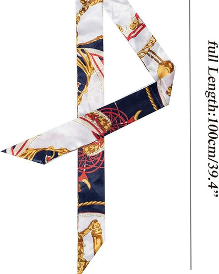 kcctoo 2/6/10Pack Scarf Bags for Women Handbag Scarfs Band Hair Neck Scarves Fashion Gifts