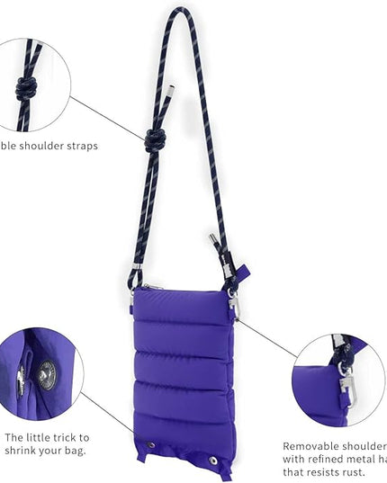 ACUARIO Crossbody Bag for Women, Tote Bag Purse for Work, Travel, Gym – Small Shoulder Bag, Stylish Women’s Tote Handbag