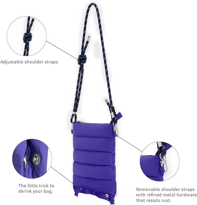ACUARIO Crossbody Bag for Women, Tote Bag Purse for Work, Travel, Gym – Small Shoulder Bag, Stylish Women’s Tote Handbag