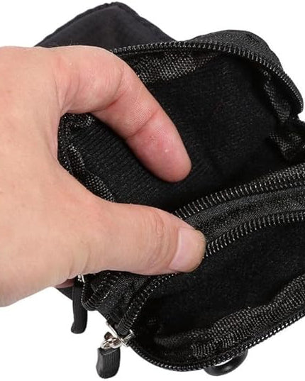 Universal Crossbody Cell Phone Purse Waist Pack Bag for Outdoor Sports Moblie Phone Carrying Cases Shoulder Belt Bag Pouch for iPhone 7 6/6S Plus Samsung Galaxy Phones Under 6.0'' from WaitingU