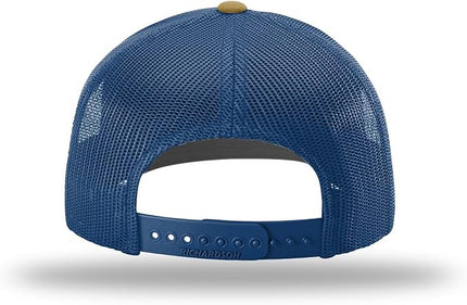 Richardson 112 Trucker Hat - Premium Adjustable Snapback Hat - Structured Six Panel Richardson Blank Caps