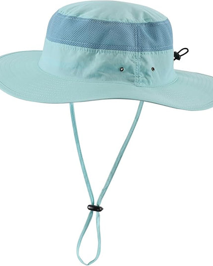 Home Prefer UPF 50+ Men's Sun Hat Wide Brim Bucket Hat UV Protection Hat for Mens Womens Beach Safari Gardening Golf Fishing