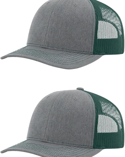 Richardson 112 Classic Six-Panel Adjustable Snapback Trucker Cap | Bulk Packs Available