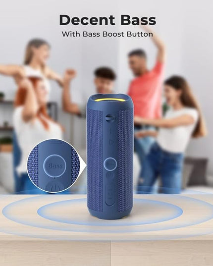 RIENOK Portable Bluetooth Speaker 30W Dual Pairing True Wireless Stereo HD Sound IPX7 Waterproof Outdoor Sport Shower Wireless Speaker Bluetooth 5.3 for Home Party