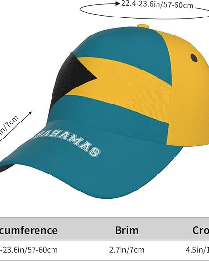 Cute Flag Hats Adjustable Baseball Snapback Hat Caps Trucker for Men Women