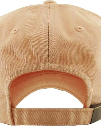KBETHOS Vintage Washed Distressed Cotton Dad Hat Baseball Cap Adjustable Polo Trucker Unisex Style Headwear