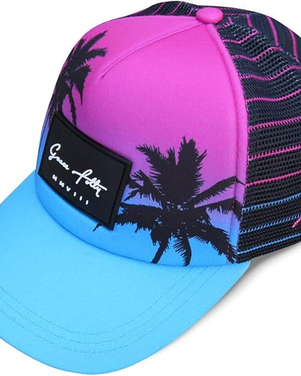 Grace Folly Foam Trucker Hat Snapback Mesh Baseball Cap for Men or Women
