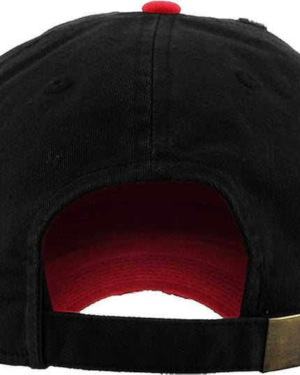 KBETHOS Vintage Washed Distressed Cotton Dad Hat Baseball Cap Adjustable Polo Trucker Unisex Style Headwear