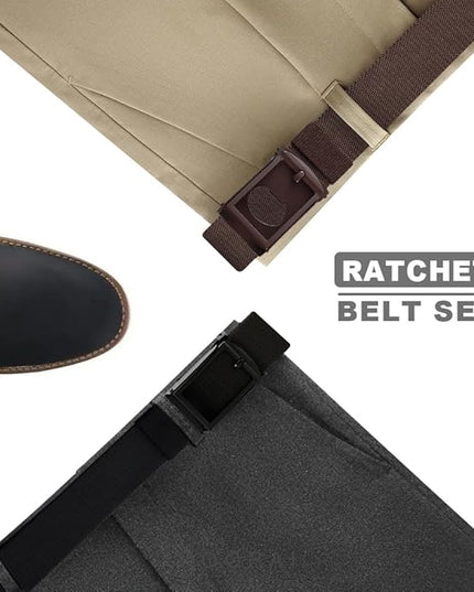 DOOPAI Stretch Canvas Belt for Men, Adjustable Elastic Holeless Web Belt for Casual, Golf, and Work, with Bottle Opener