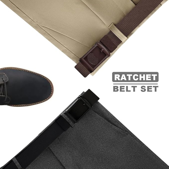 DOOPAI Stretch Canvas Belt for Men, Adjustable Elastic Holeless Web Belt for Casual, Golf, and Work, with Bottle Opener