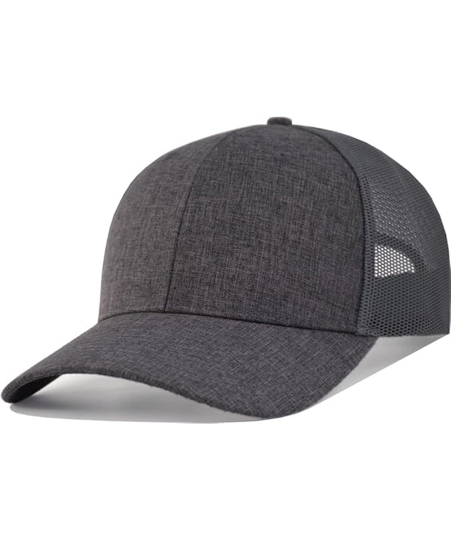 CYGTE XXL Plus Size Trucker Hat Snapback Baseball Cap- Big Head Fit Up to Size 8 Men's Mesh-Back Ball Cap