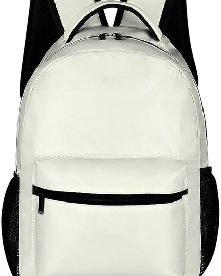 Fashion Ivory Backpack Lightweight Large Capacity Laptop Daybag for Travel Work