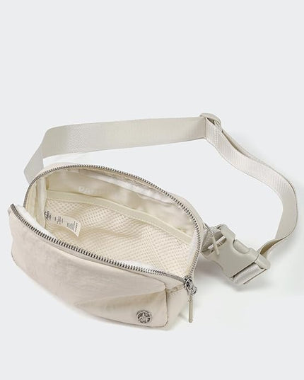 Pander Unisex Belt Bag Fanny Pack for Women with Adjustable Strap, Small Waist Pouch for Workout Running Traveling Hiking