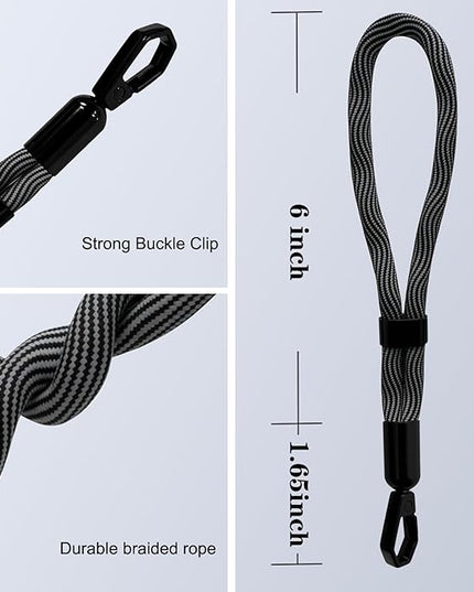 Phone Lanyard, 2 Pack Adjustable Cell Phone Lanyard Hand Phone Wrist Strap with Tether Tabs for Smartphones