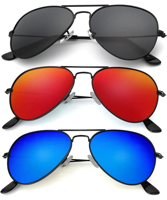 KALIYADI Classic Aviator Sunglasses for Men Women Driving Sun glasses Polarized Lens UV Blocking