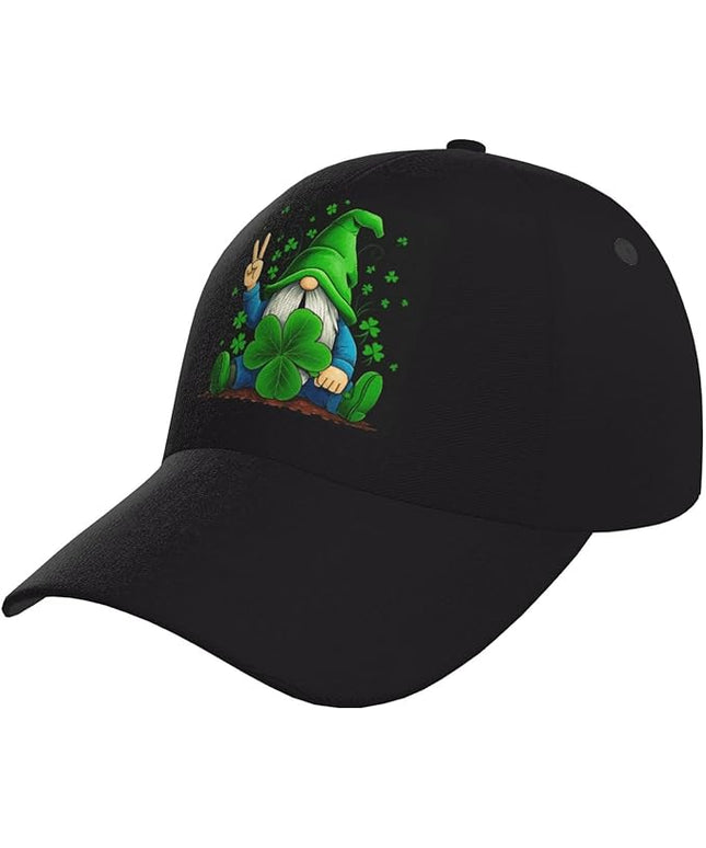 St. Patrick's Day Baseball Cap, Irish Green Clover Trucker Hat for Men Women, Fashion Adjustable Sun Visor Dad Hat
