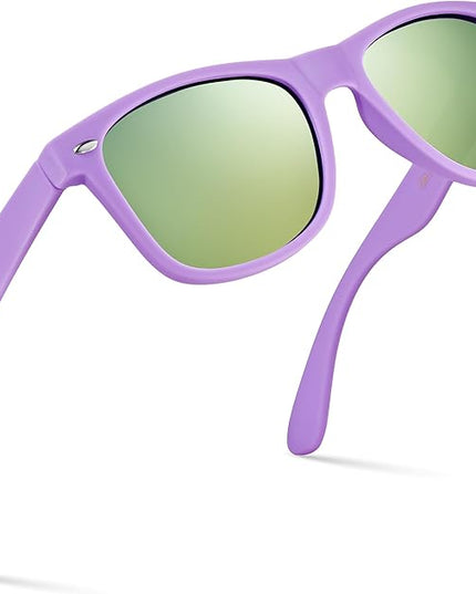 Retro Rewind Polarized Sunglasses for Men and Women - UV Protection Classic Sun Glasses