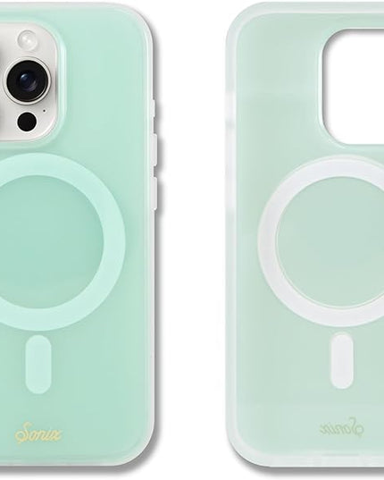 Sonix Protective Phone Case for iPhone 15 Pro | Compatible with Magsafe | 10ft Drop Tested | Jelly Mint