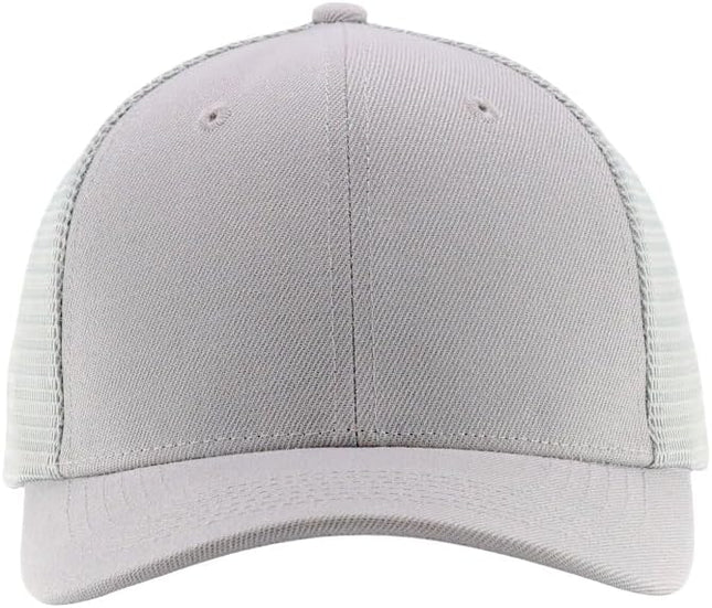 Mesh Snapback Hat (M/L/XL/XXL) - Blank Structured Men's Trucker Hats-Baseball Caps - Adjustable Ball Cap