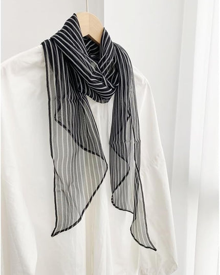JERLA Women 100% Mulberry silk Scarf Long Large Lightweight Scarves Fashion Women Soft polka dot Print Neckerchief