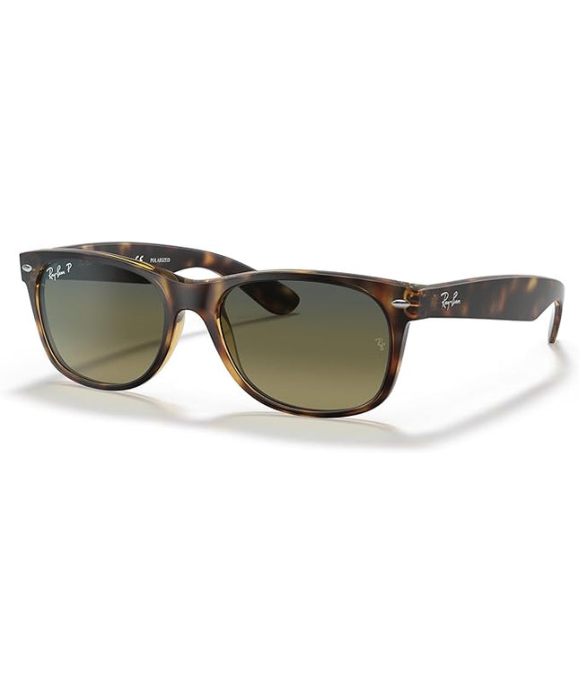 Ray-Ban RB2132 New Wayfarer Polarized Square Sunglasses