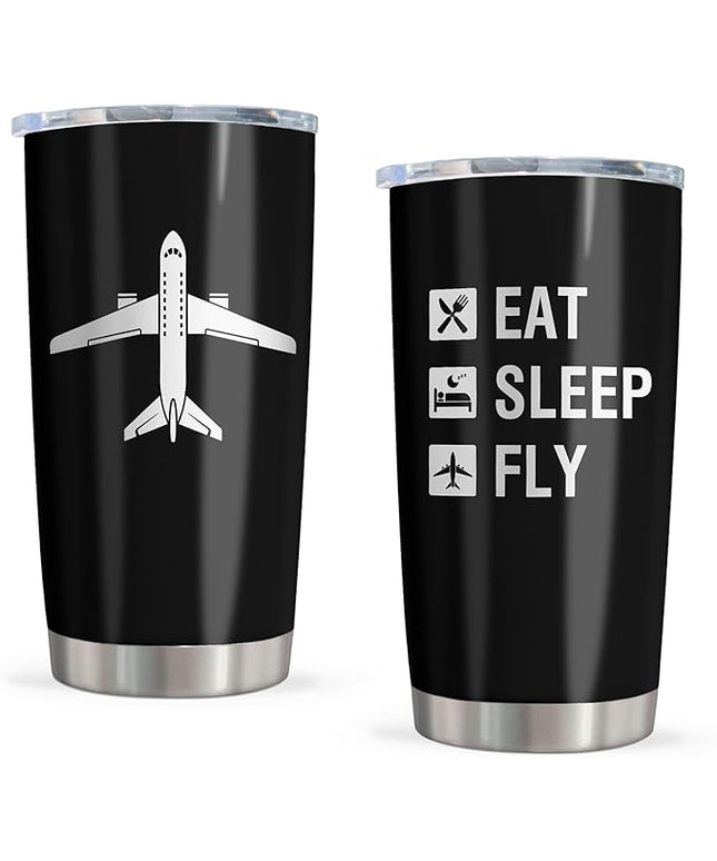 Pilot Gifts, Aviation Gifts, Best Pilot/Airplane/Aviation Gift for Men/Women, Aviation Gift for Pilots, Aviation Lover Thing, Pilots Present Aviation Men Tumbler 20oz