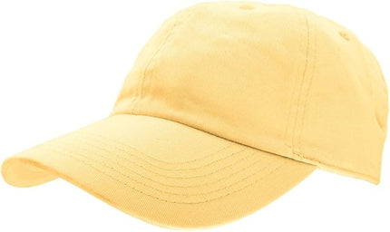 Gelante Baseball Cap Dad Hat 100% Cotton Polo Style Plain Blank Adjustable Size.