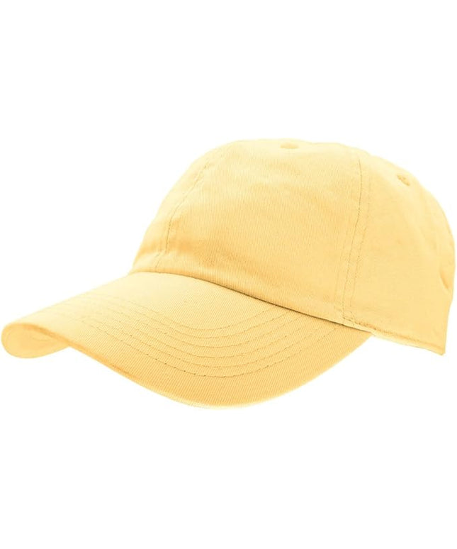 Gelante Baseball Cap Dad Hat 100% Cotton Polo Style Plain Blank Adjustable Size.