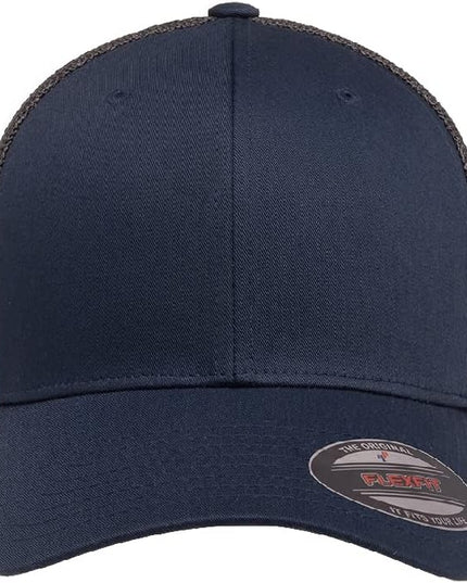 Flexfit 6511 Fitted Mid-Profile Stretchable Mesh Panels Trucker Cap | Bulk Pack Available