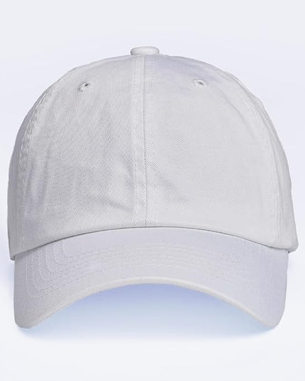 E BY ELIDAN Classic Dad Hat Cotton, Low-Profile Plain Baseball Cap, Adjustable, Breathable and Packable