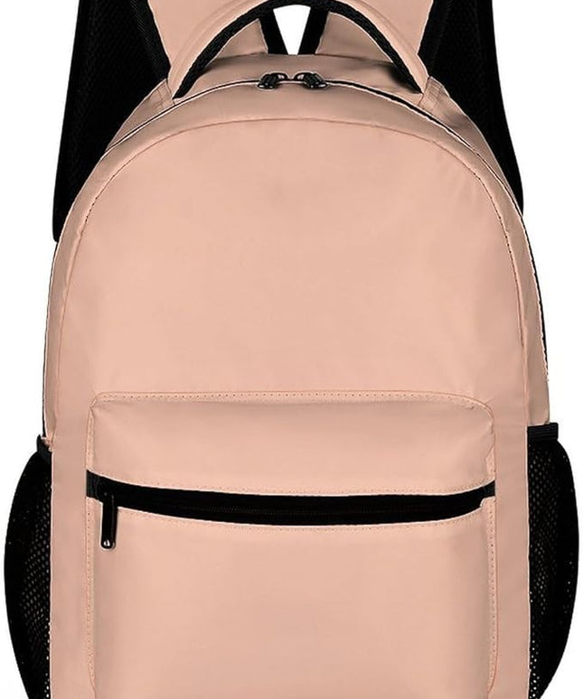 Fashion Peach Fuzz Backpack Lightweight Large Capacity Laptop Daybag for Travel Work