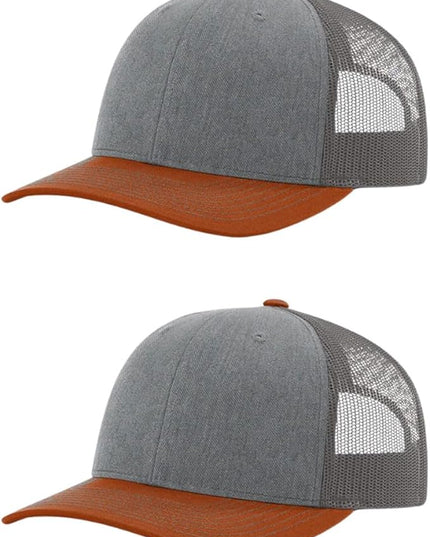 Richardson 112 Classic Six-Panel Adjustable Snapback Trucker Cap | Bulk Packs Available