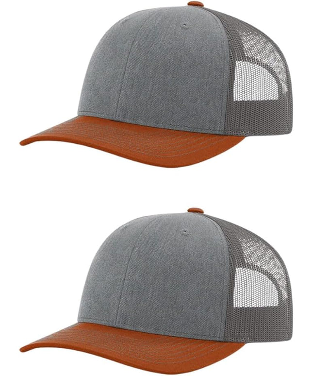 Richardson 112 Classic Six-Panel Adjustable Snapback Trucker Cap | Bulk Packs Available