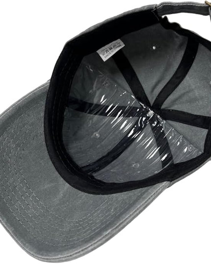 Roytrense Unisex 100% Cotton Washed Low Profile Dad Hat - Adjustable Baseball Cap for Outdoor Activities