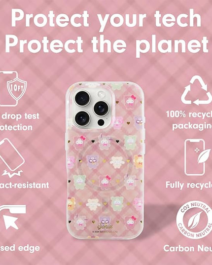 Sonix x Sanrio Case for iPhone 16 Pro Max | Compatible with MagSafe | 10ft Drop Tested | Hello Kitty and Friends Latte Bears
