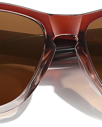 DANAMY Sunglasses Womens Polarized Sunglasses for Women Trendy Designer Mirrored UV400 Protection Sun Glasses