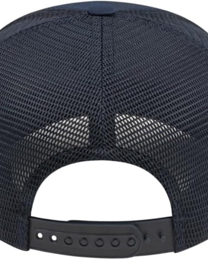Cap America i8502 Flexfit 110 Premium Mid Profile 6-Panel Mesh Back Trucker Cap Hat w/UV Guard & Adjustable Snapback