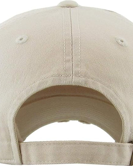 KBETHOS Vintage Washed Distressed Cotton Dad Hat Baseball Cap Adjustable Polo Trucker Unisex Style Headwear