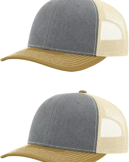 Richardson 112 Classic Six-Panel Adjustable Snapback Trucker Cap | Bulk Packs Available