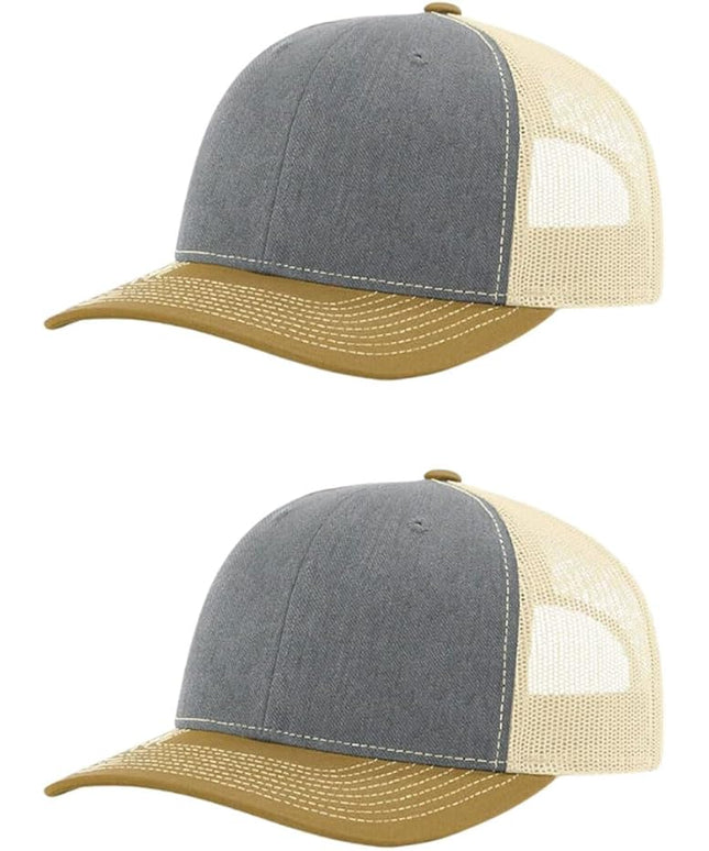 Richardson 112 Classic Six-Panel Adjustable Snapback Trucker Cap | Bulk Packs Available