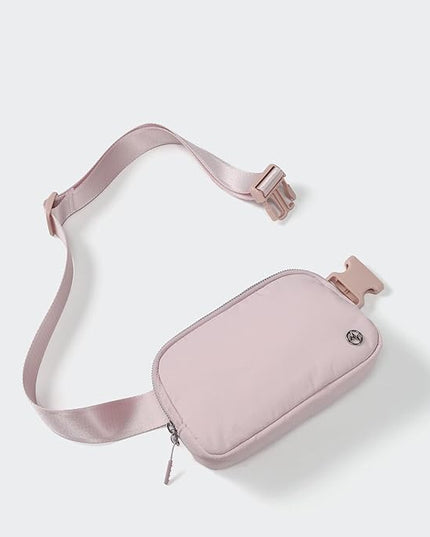 Pander Unisex Belt Bag Fanny Pack for Women with Adjustable Strap, Small Waist Pouch for Workout Running Traveling Hiking